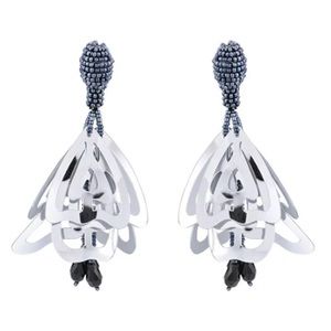 Beaded Evening Cocktail Vintage Style Earrings